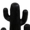 CACTUS DECO EXTERIEUR RODRIGO NOIR H.38CM