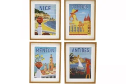 CADRE COTE D AZUR 30X40CM