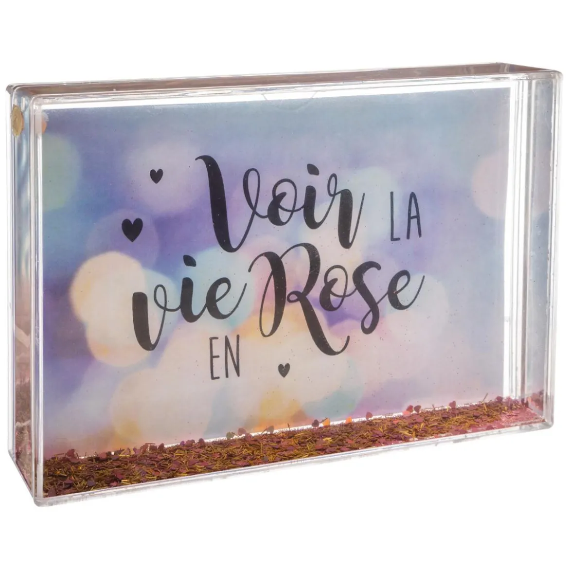 CADRE GLITTER A EAU 10X15CM
