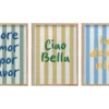 CADRE MESSAGE CLUB SOLEIL 30X40CM