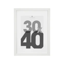 CADRE PHOTO BLANC EVA 30X40CM