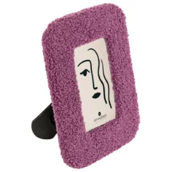 CADRE PHOTO BOUCLETTE PURPLE D.10X15CM