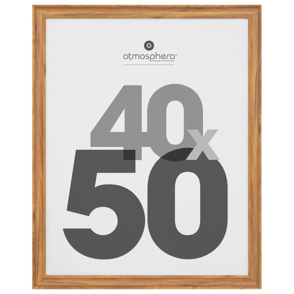 CADRE PHOTO MARRON MAE D.40X50CM