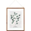 CADRE VERRE FEUILLES 38X48CM