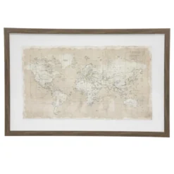 CADRE VERRE MONDE TERY D.60X40CM