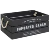 CAGETTE BOIS DENYS GRIS D.35.2X25.1X15CM