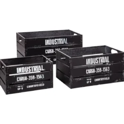 CAGETTE METAL BILL NOIR D.40.3X25X21CM