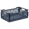 CAGETTE PLIABLE BLEU 30X20X11.5CM