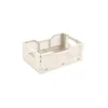 CAGETTE PLIABLE EMPILABLE NATUREL 21X14.5XH.8CM
