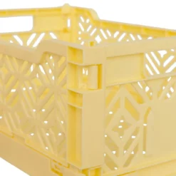 CAGETTE PLIABLE JAUNE 30X20X11.5CM