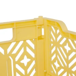 CAGETTE PLIABLE JAUNE 30X20X11.5CM