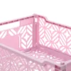 CAGETTE PLIABLE LILA 40X30X15CM