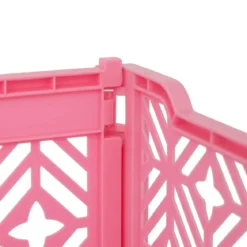 CAGETTE PLIABLE ROSE 40X30X15CM