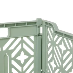 CAGETTE PLIABLE VERTE 40X30X15CM