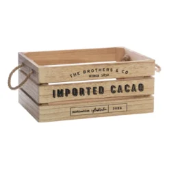 CAISSE CAGETTE COLONIAL D.29X21X13CM