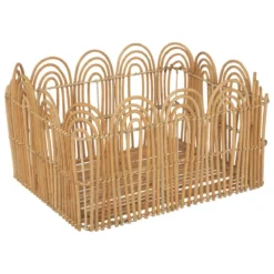 CAISSE CAGETTE LOUR NATUREL D.31X24X19 CM