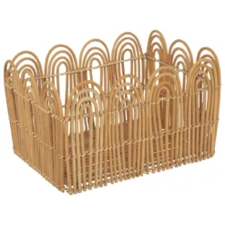 CAISSE CAGETTE LOUR NATUREL D.31X24X19 CM