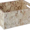 CAISSE FORME DROITE EMPILABLE OSB D.32X24X15CM