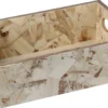 CAISSE TRAPEZE OSB D.26X18X8CM
