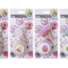 CAISSETTE ET PICS IMPRIMES.D.5X3CM ANNIVERSAIRE X24PCS