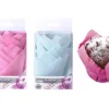 CAISSETTE TULIPE COULEUR 16X16CM X24PCS