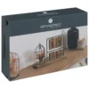 CALENDRIER METAL BOIS LUMIERE D HIVER
