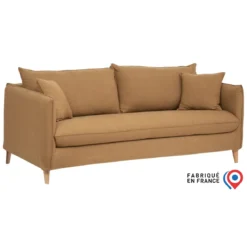 CANAPE 3 PLACES BOLERO OCRE