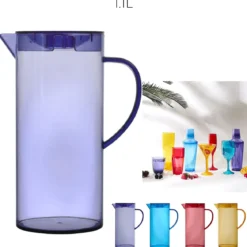 CARAFE A COUVERCLE 110CL PLASTIQUE