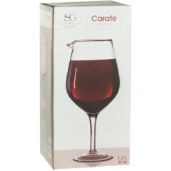 CARAFE VERRE A PIED 1.7L