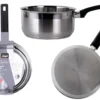 CASSEROLE INOX REFLET GRADUEE 20CM