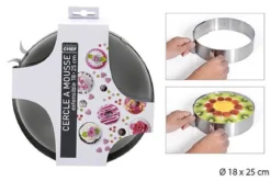 CERCLE A MOUSSE EXTENSIBLE 18 A 25CM