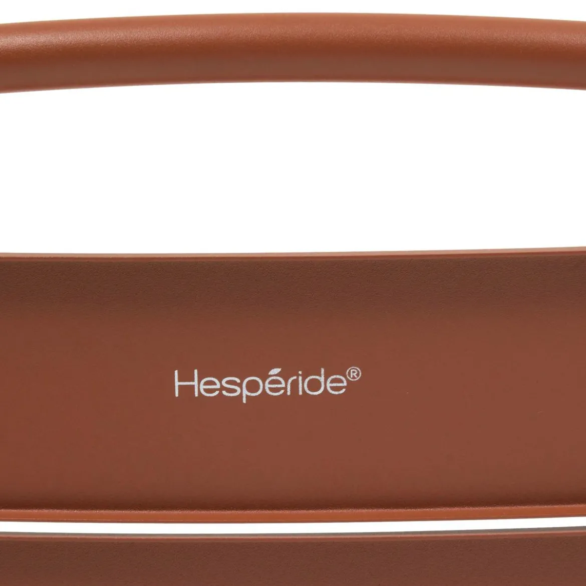 CHAISE ALEGORIA EMPILABLE ACAJOU