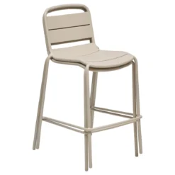 CHAISE ALEGORIA HAUT EMPILABLE ARGILE