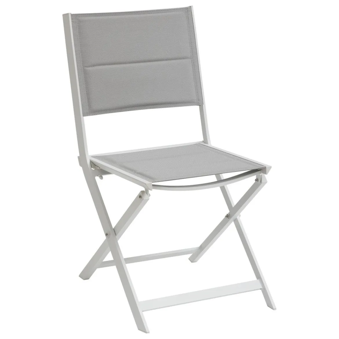 CHAISE ALLURE PLIANTE GLACIER BLANC