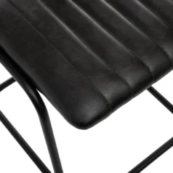 CHAISE BAR NOIR DARIO H.103CM