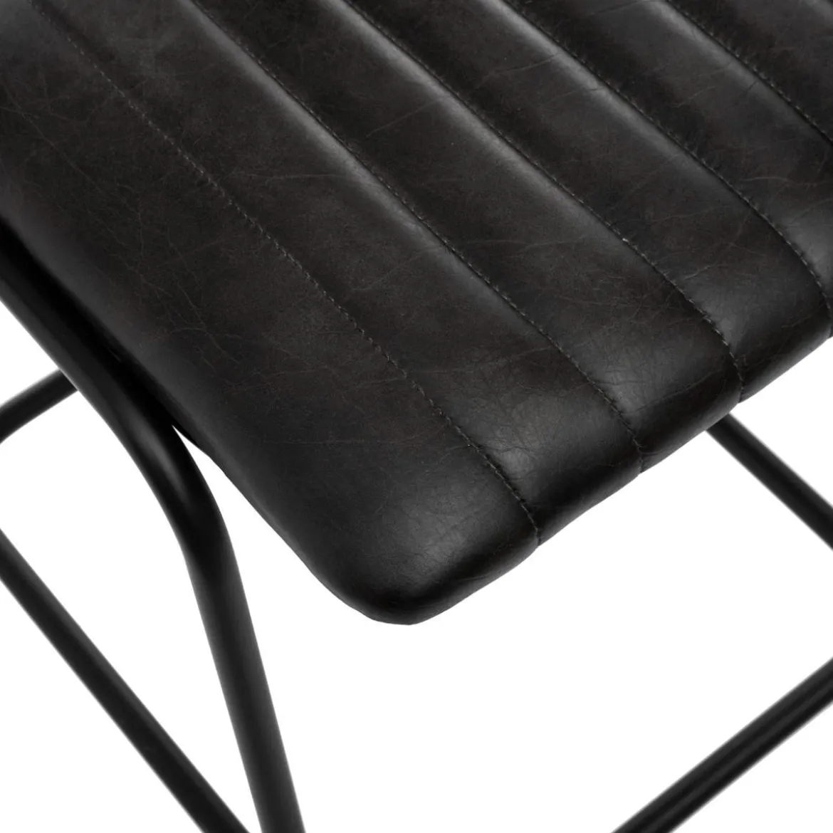 CHAISE BAR NOIR DARIO H.103CM