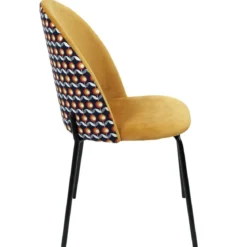 CHAISE BICOLORE RETRO FLOWER