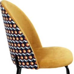 CHAISE BICOLORE RETRO FLOWER