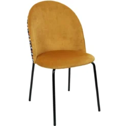 CHAISE BICOLORE RETRO FLOWER