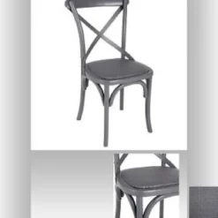 CHAISE BISTROT GRIS LUSEL