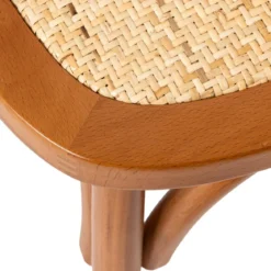 CHAISE BISTROT ISAK PIEDS HETRE MARRON