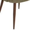 CHAISE BOUCLETTE CELESTE KAKI NOYER