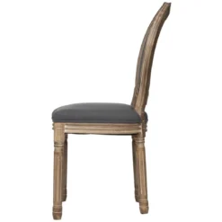 CHAISE CLEON GRIS FONCE
