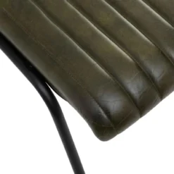 CHAISE CUIR KAKI DARIO