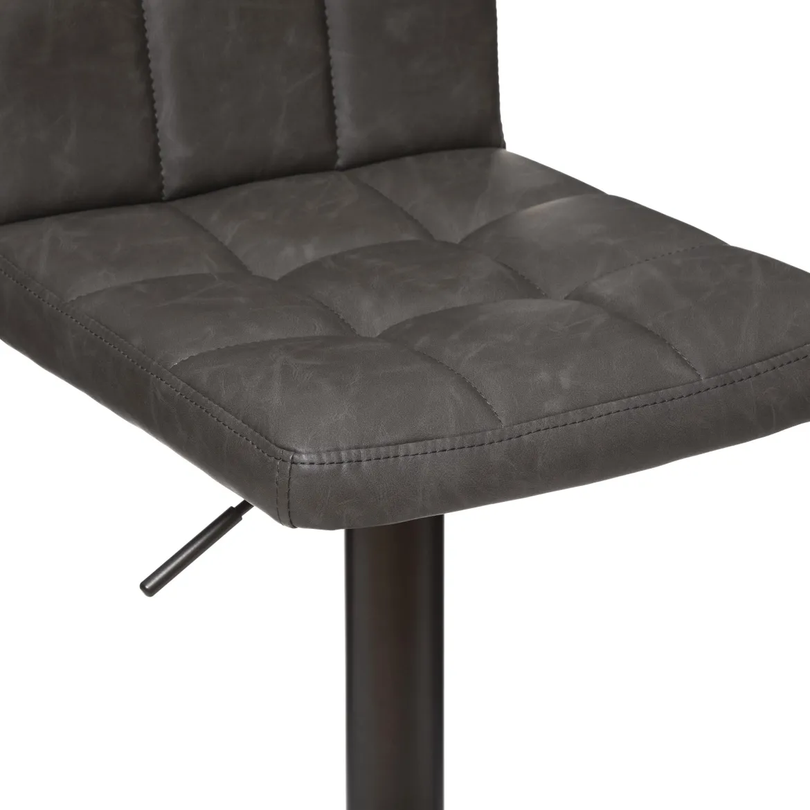 CHAISE DE BAR AJUSTABLE DELEK GRIS VINTAGE
