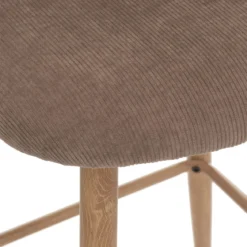 CHAISE DE BAR CELESTE TAUPE TOURTERELLE