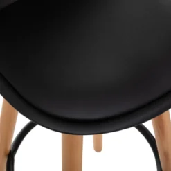 CHAISE DE BAR MAXON NOIR