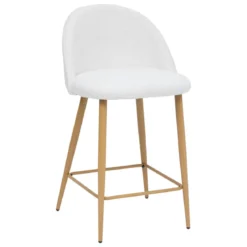 CHAISE DE BAR SLANO BLANC