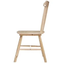 CHAISE DINER BOIS NATUREL ISABEL