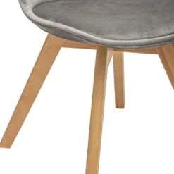 CHAISE DINER PATCHWORK GRIS BAYA